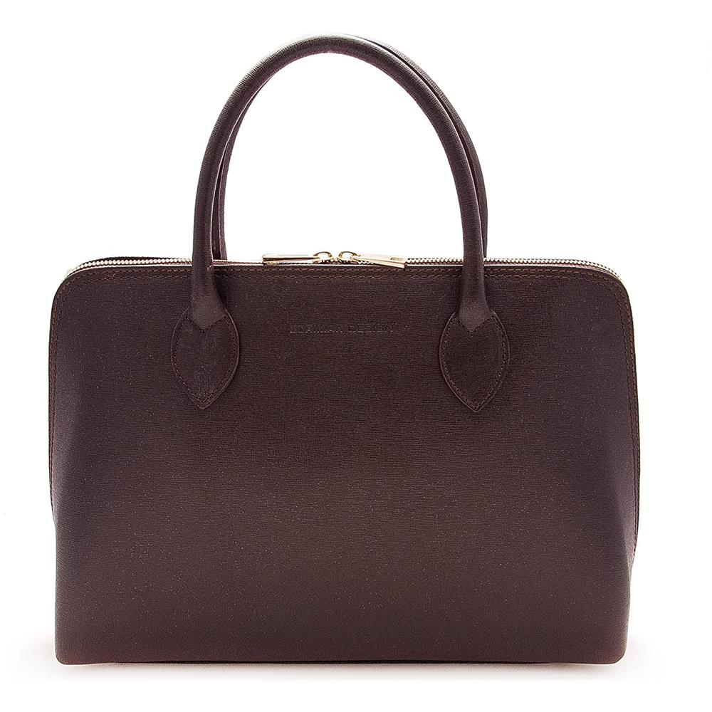 Cartella In Pelle Naturale Premium Da Donna 26x37x12 Cm - Foto 1