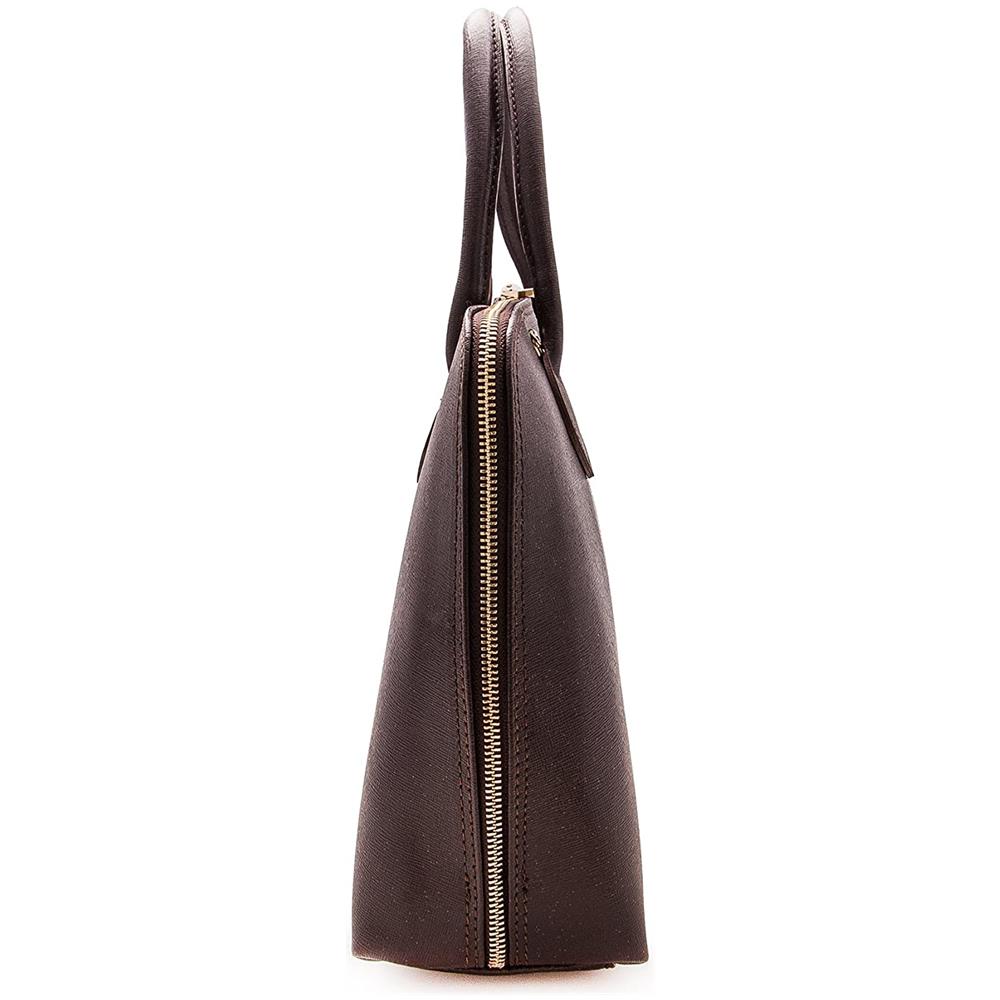 Cartella In Pelle Naturale Premium Da Donna 26x37x12 Cm - Foto 2