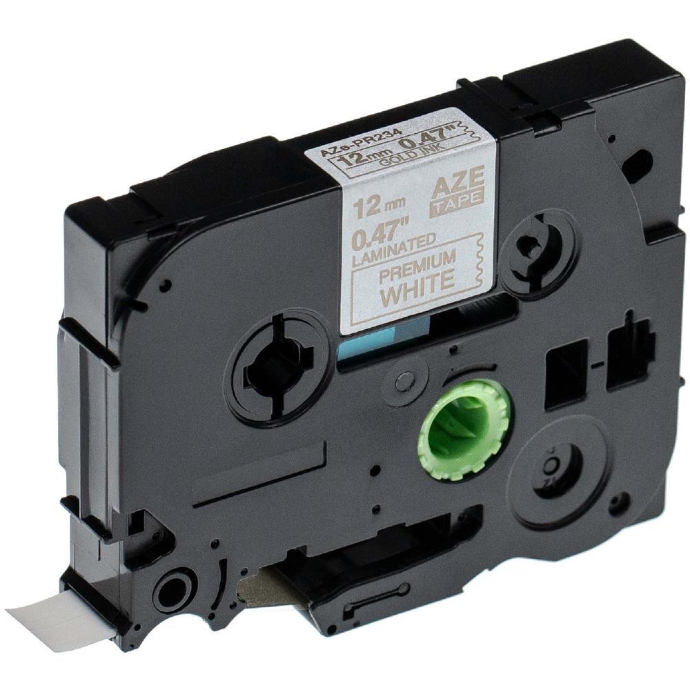 10x Compatibile TZe241 Nero Su Bianco (18mm X 8m) Cassetta Nastro Laminato Per Brother P-Touch Etichettatrici - Foto 8