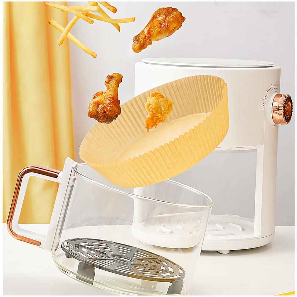 Carta Usa E Getta Air Fryer Per Friggitrici 50 Pz Marrone - Foto 2