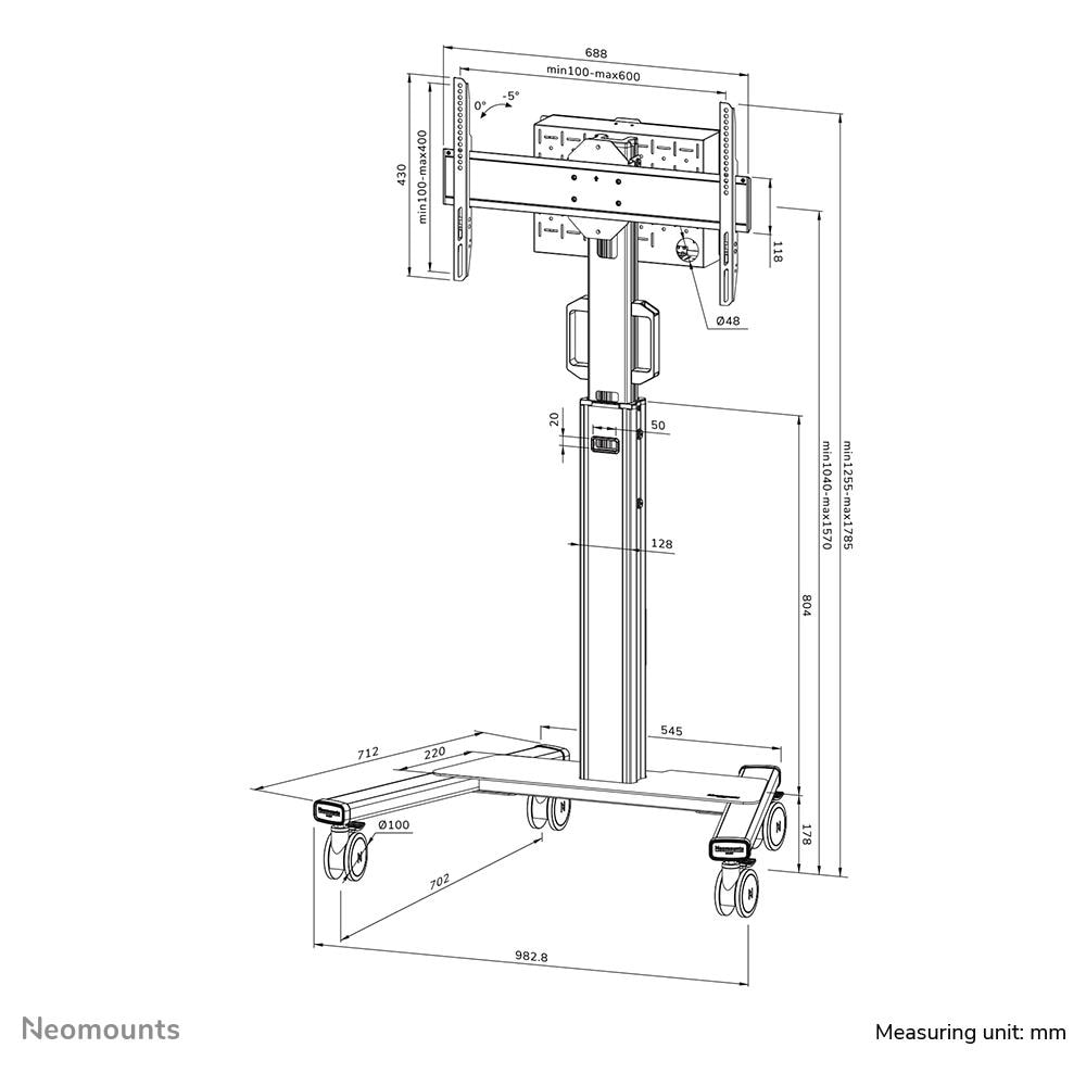 CARRELLO CON RUOTE FL50S-825BL1 - Foto 20