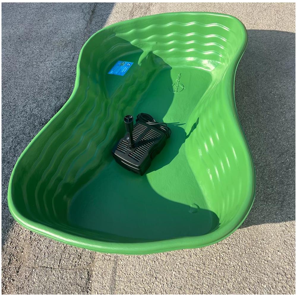 Laghetto Da Giardino Bolsena Verde E Pompa Crystal Uvc 9 Watt - Foto 1