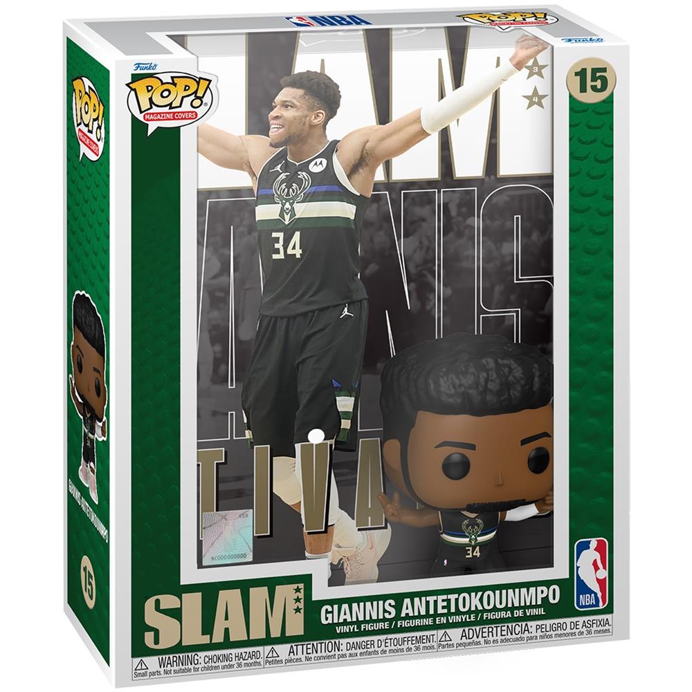 Nba Cover Pop! Slam Vinyl Figure Giannis A. - Foto 2