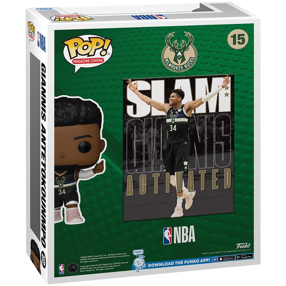 Nba Cover Pop! Slam Vinyl Figure Giannis A. - Foto 3