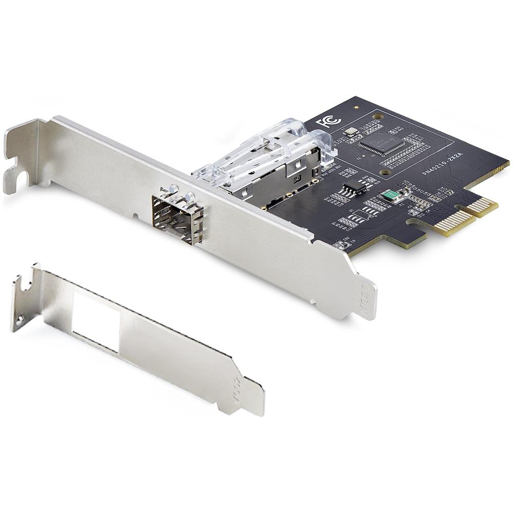Scheda di Rete SFP GbE a 1 porta, PCIe 2.1 x1, Intel I210-IS, Controller 1GbE, 1000BASE rame /fibra ottica, NIC Gigabit Ethernet a porta singola, backplane desktop /server - Windows e Linux - Foto 7