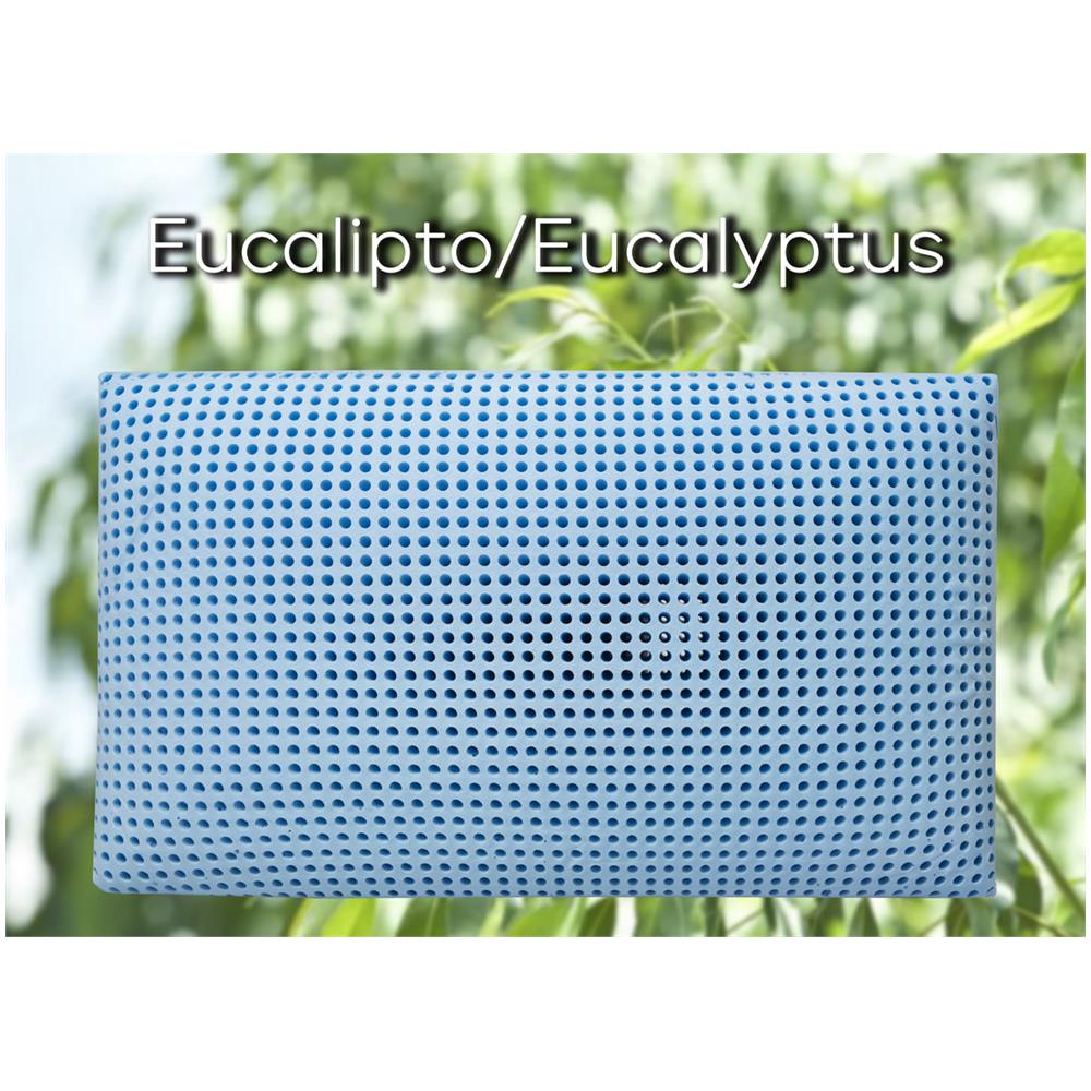 Guanciale Cuscino Letto Memory Anallergico Traspirante Sensation Eucalipto - Foto 1