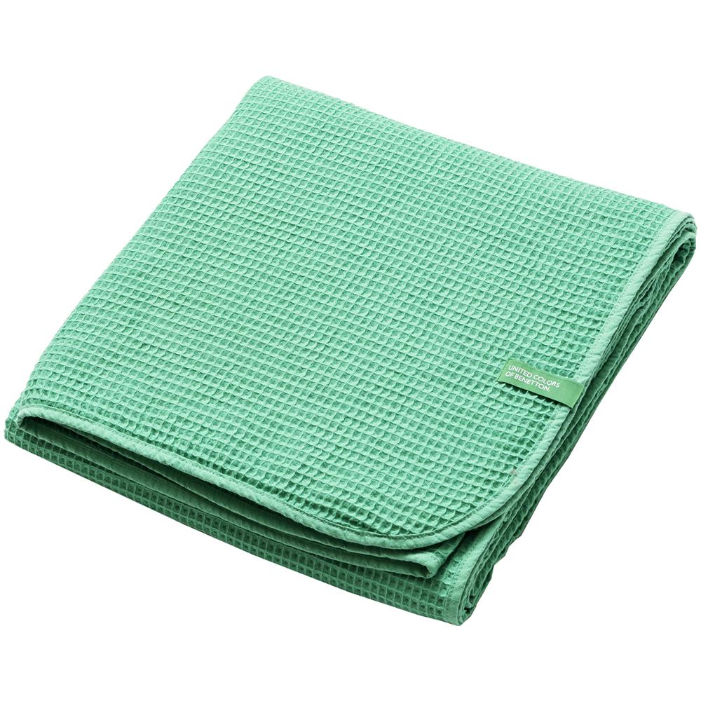 Manta 140x190cm 200gsm 100%verde Di Cotone - Foto 2