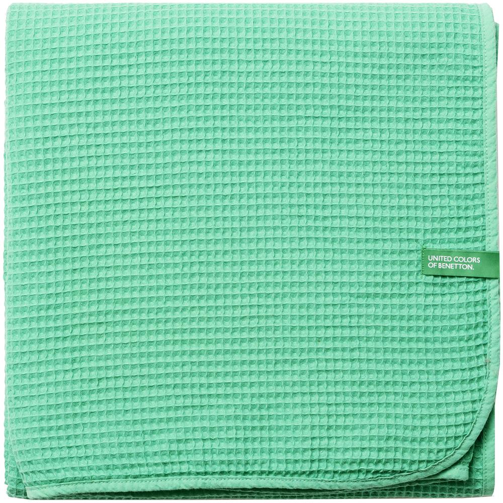 Manta 140x190cm 200gsm 100%verde Di Cotone - Foto 1