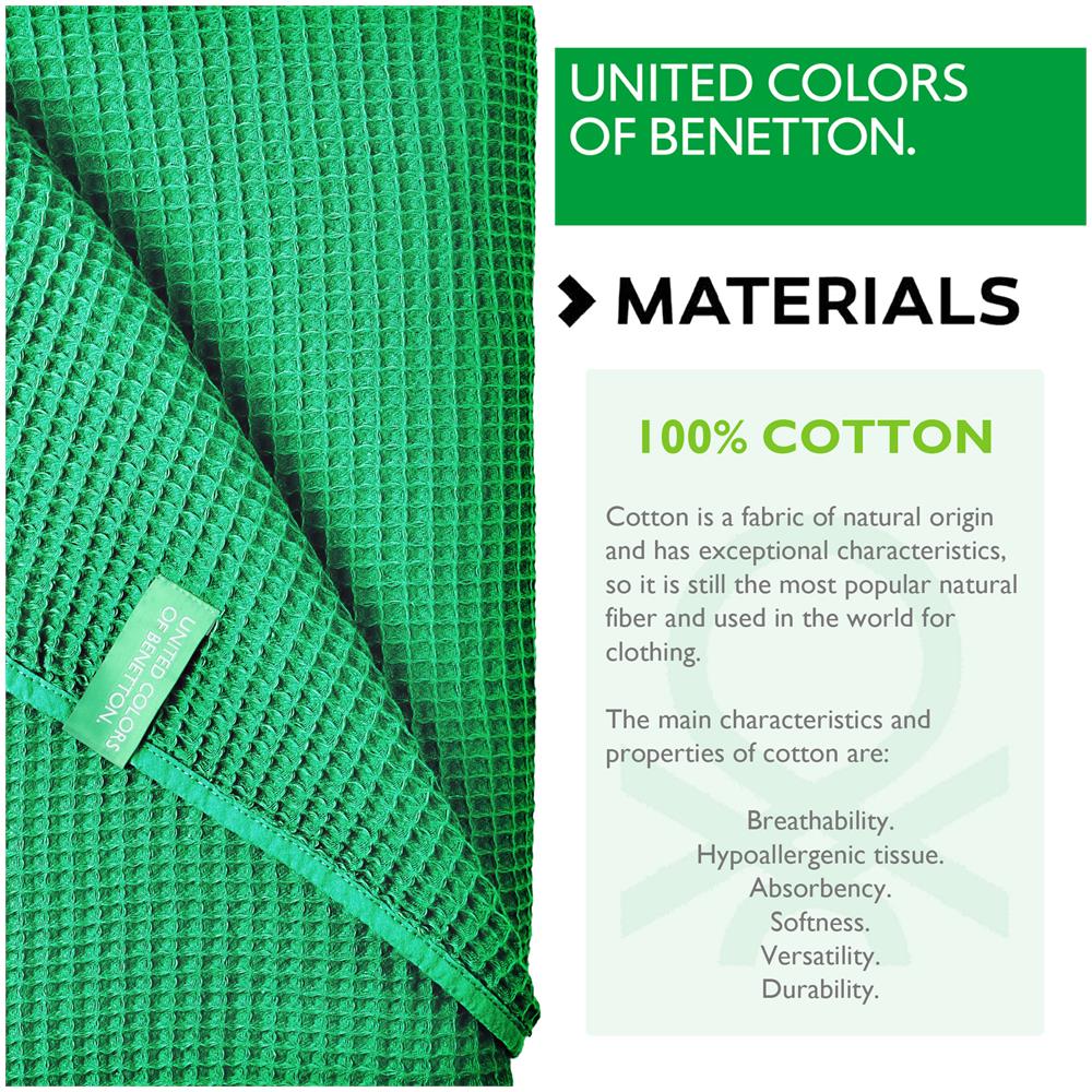 Manta 140x190cm 200gsm 100%verde Di Cotone - Foto 6
