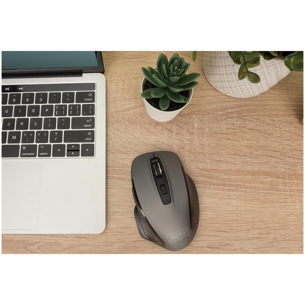 Mouse ottico wireless, 6 tasti, ergonomico - Foto 2