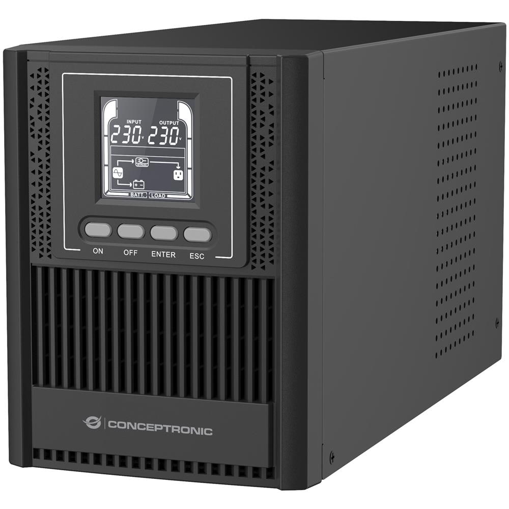 ZEUS52E1K gruppo di continuità (UPS) Doppia conversione (online) 1 kVA 900 W 4 presa (e) AC - Foto 1