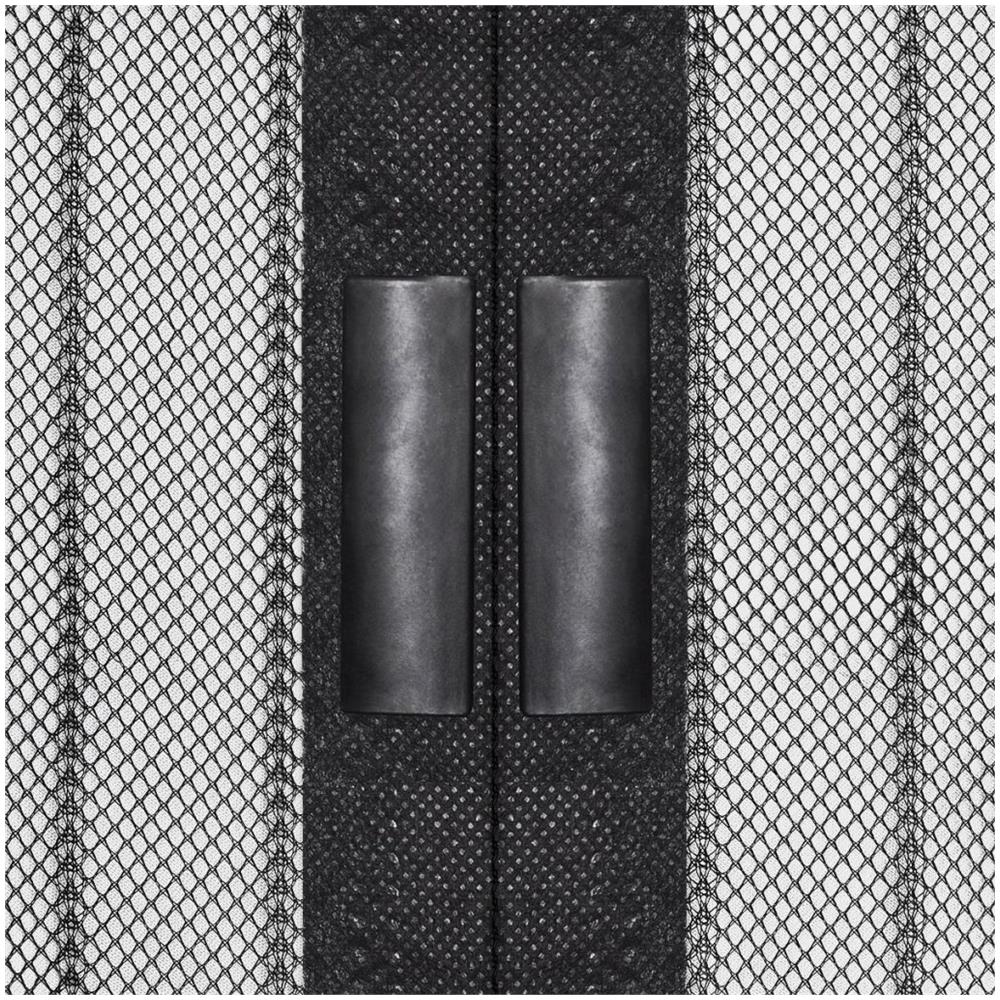 Tende Antimosche per Porta 2 pz 210 x 100 cm 2pz Magneti Nera - Foto 2