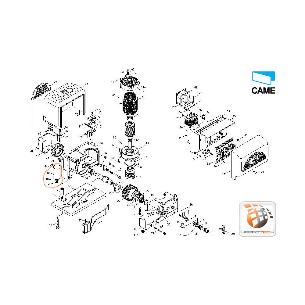 Condensatore Af 22 Con Cavi E Codolo - 119rir280 - Foto 1