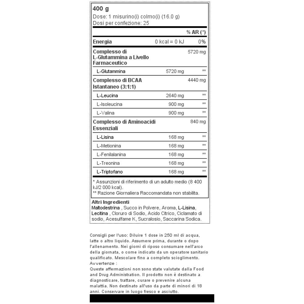 Essential Aminos 400g - Lampone Blu - Foto 1