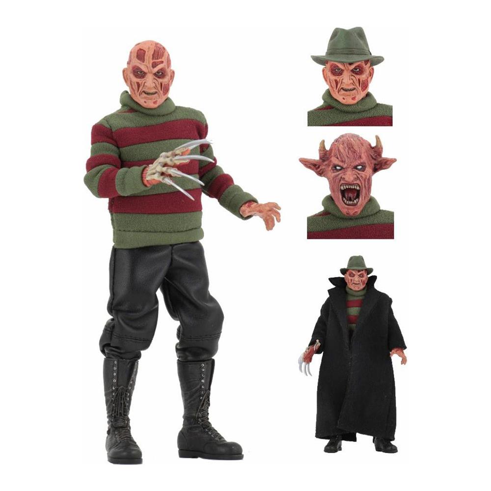 Nuovo Incubo Di Wes Craven On Elm Street Freddy Krueger Vestita 20 Centimetri Action Figure - Foto 3