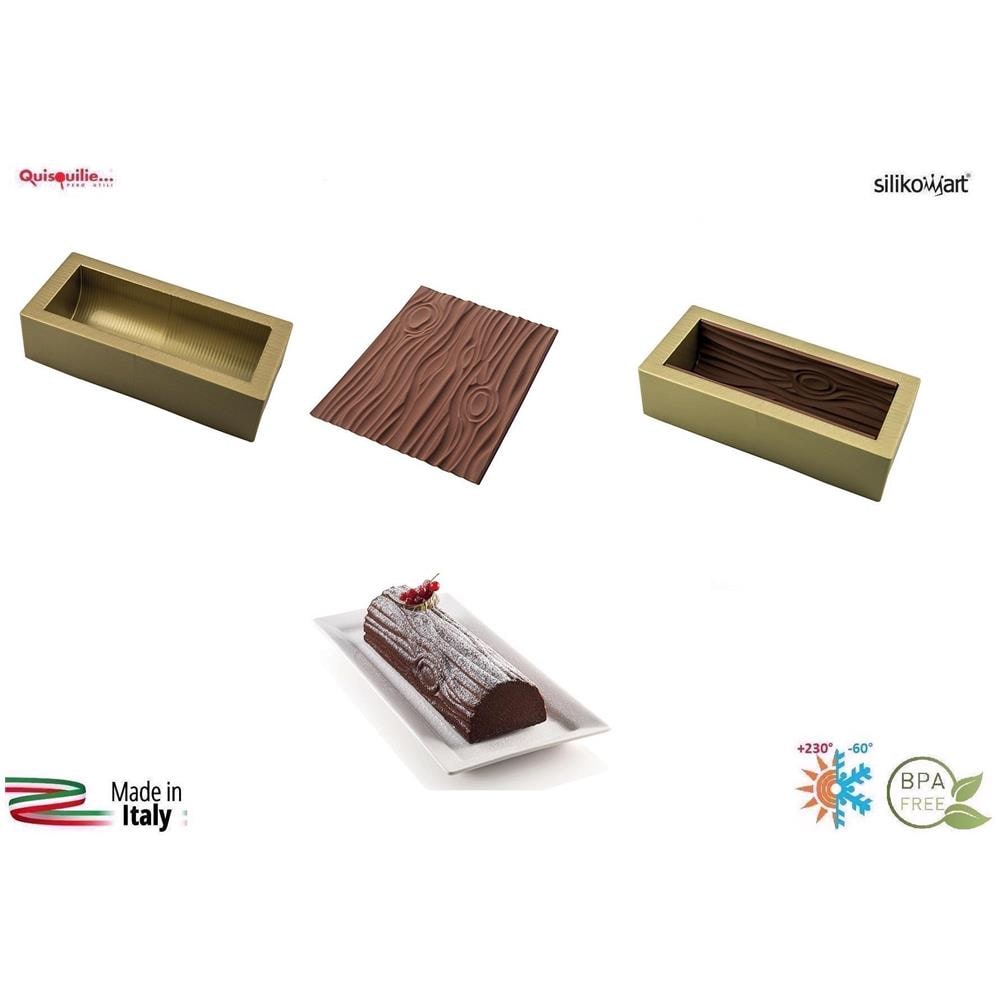 Magic Wood Tappeto In Silicone Ø 25 X 9 X 6,7 + Supporto Silicone Qualità Professionale - Foto 1