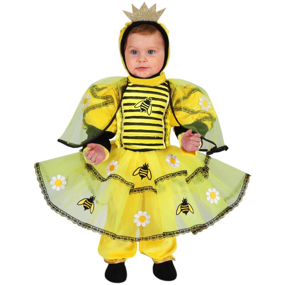 Costume Regina Delle Api Neonata Carnevale Tg. 13/18 Mesi - Foto 1