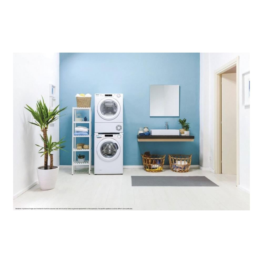 Asciugatrice CSOE H8A3TE-S 31102177 Capacità 8 Kg Classe A+++ a Condensazione con Pompa di Calore Wi-Fi  - Foto 6