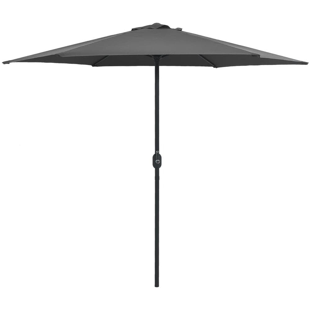 Ombrellone da Esterni con Palo in Alluminio 270x246cm Antracite - Foto 1