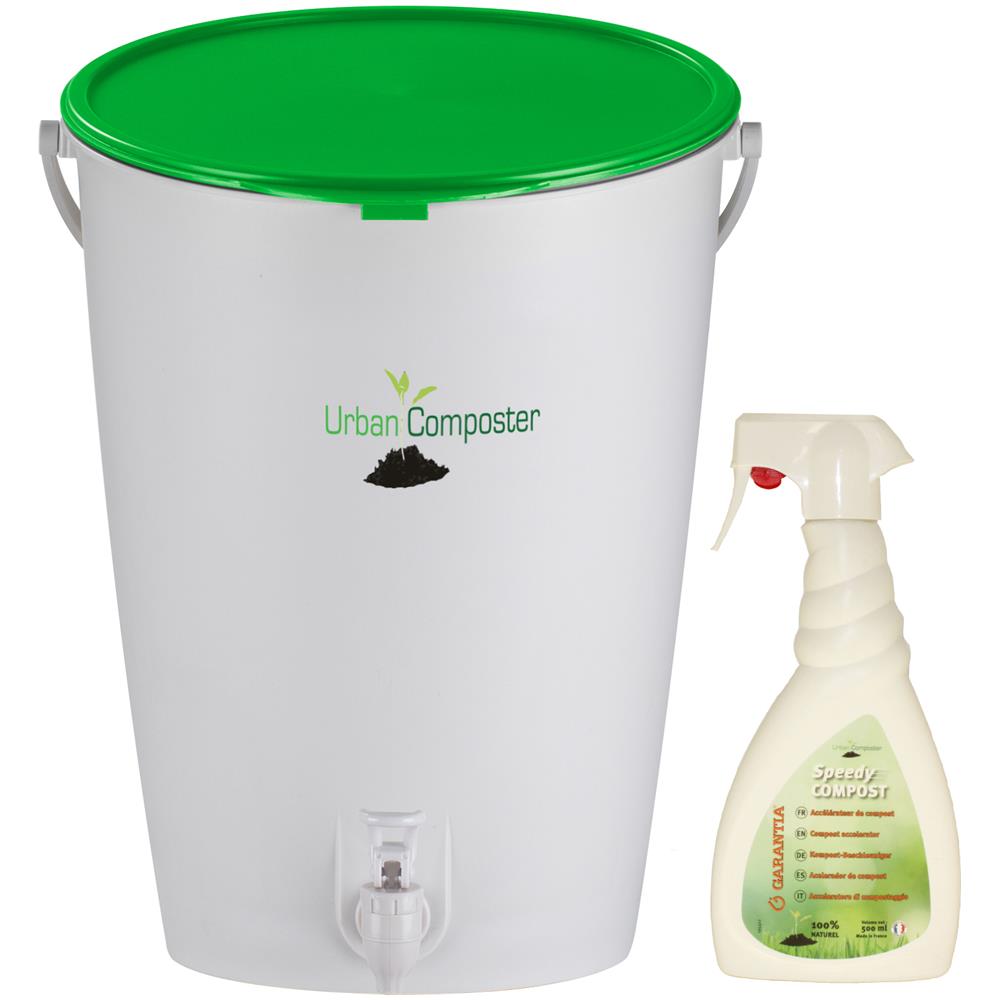 Kit Compostatore Urbano Coperchio Verde - 995046 - Foto 2
