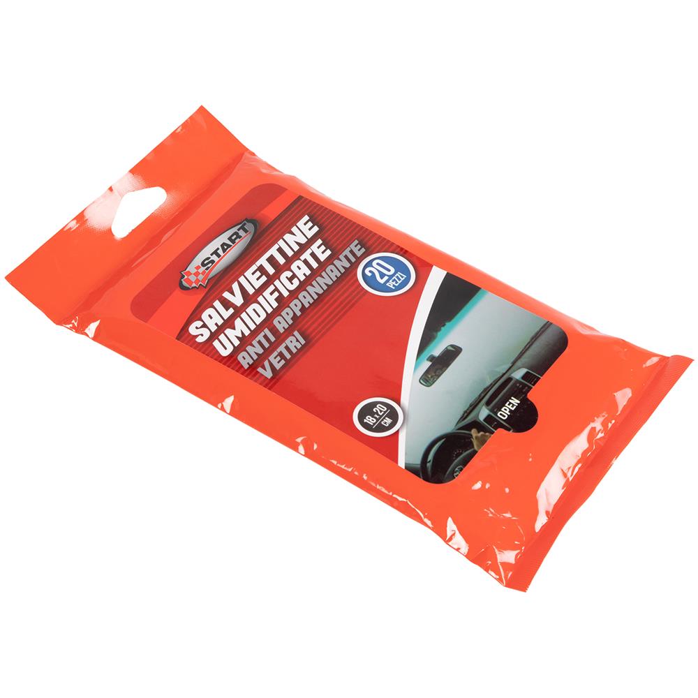 Salviette Umidificante Anti Appannante Vetri 18cm X 20cm - Foto 2