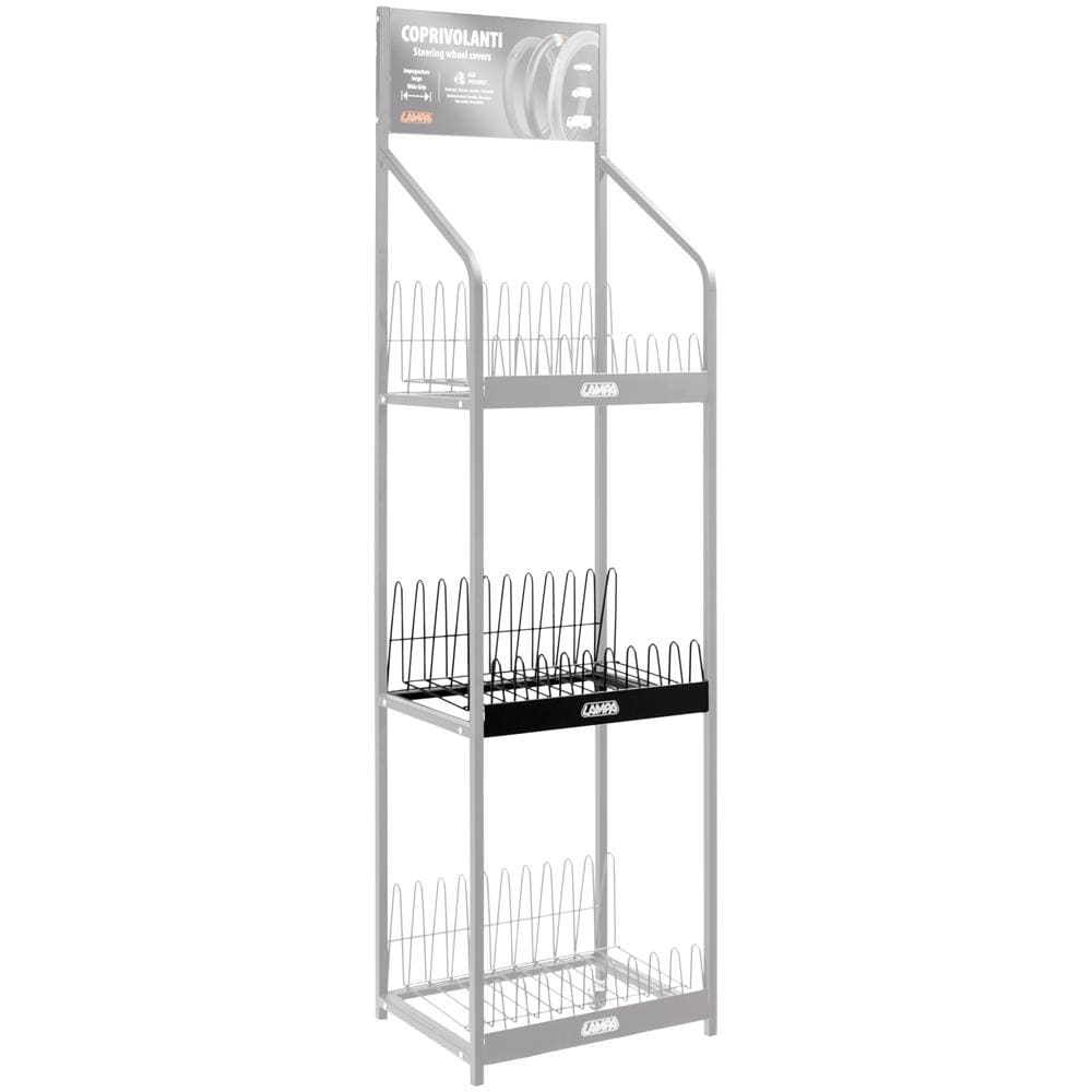 Espositore A Rastrelliera Per 10 Coprivolanti (auto E Camion), 1 Pz - Foto 2