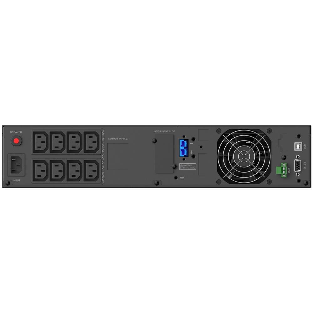 ZEUS51E1K gruppo di continuità (UPS) Doppia conversione (online) 1 kVA 1000 W 8 presa (e) AC - Foto 3