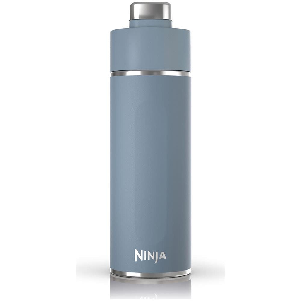 Thirsti Uso quotidiano, Fitness, Trekking, Sport 530 ml Plastica, Acciaio inox Blu - Foto 1