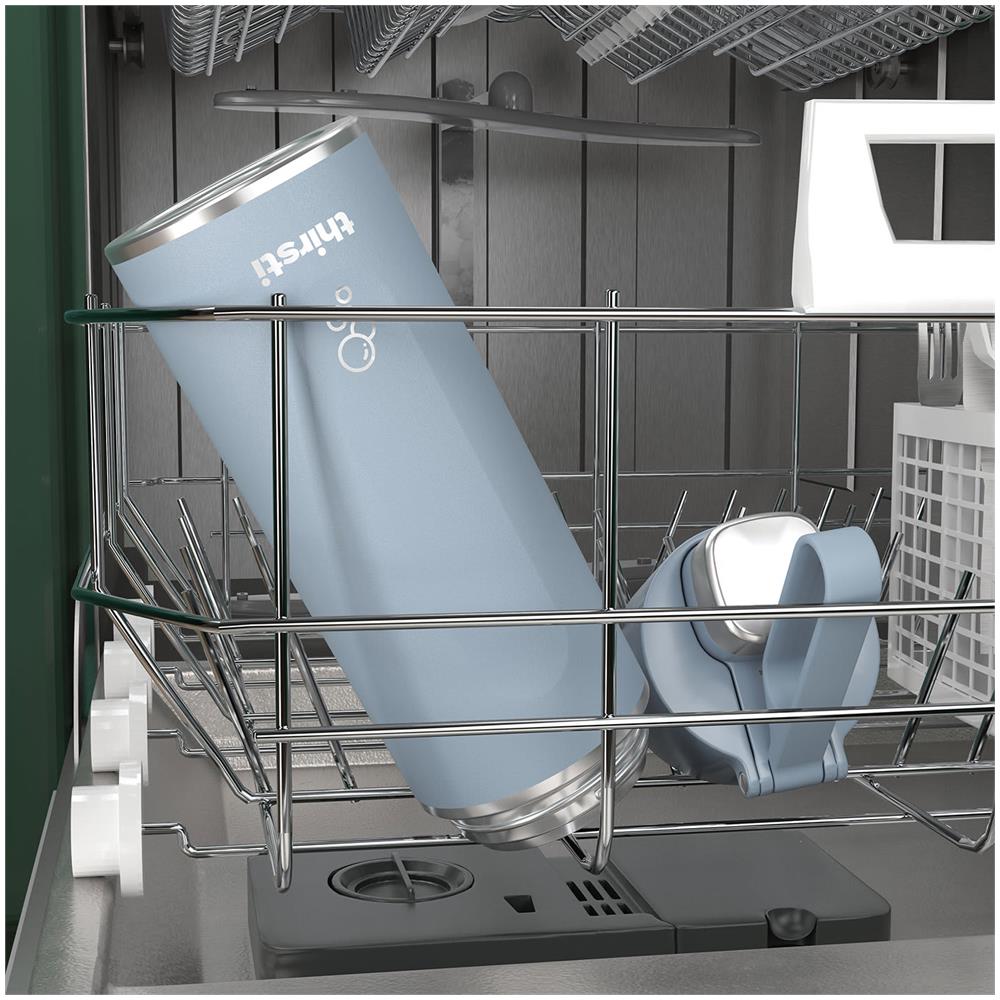 Thirsti Uso quotidiano, Fitness, Trekking, Sport 530 ml Plastica, Acciaio inox Blu - Foto 8