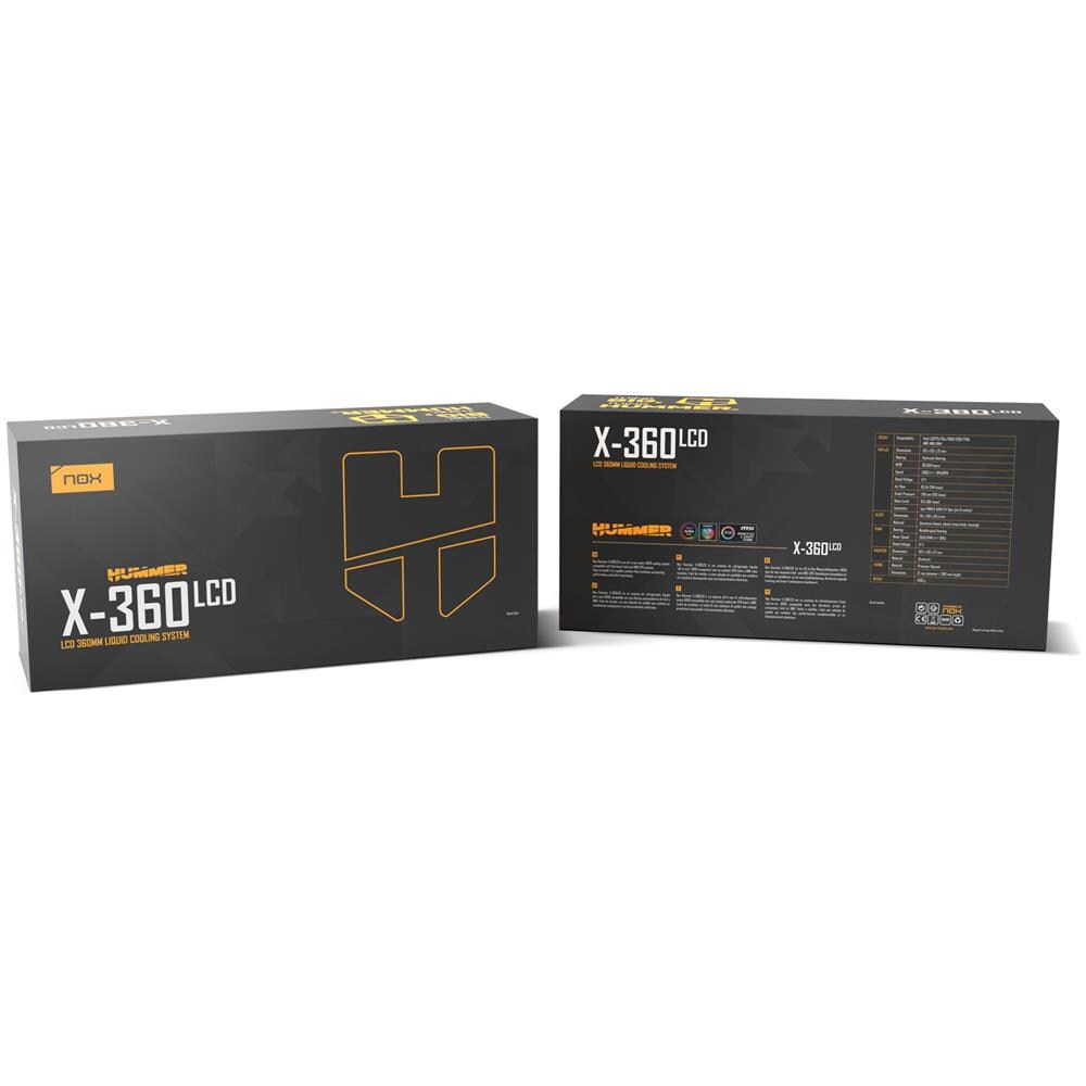 Dissipatore CPU X-360 LCD per Socket Intel LGA1851/1150/1151/1155/1156 / 1200 / 1366 / 1700 / 775 e Socket AMD AM4/AM5 - Foto 9