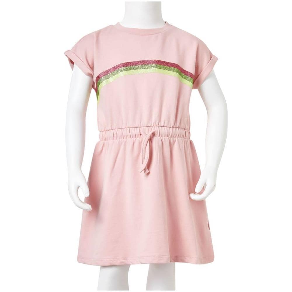 Abito da Bambina con Coulisse Rosa Chiaro 104 - Foto 8