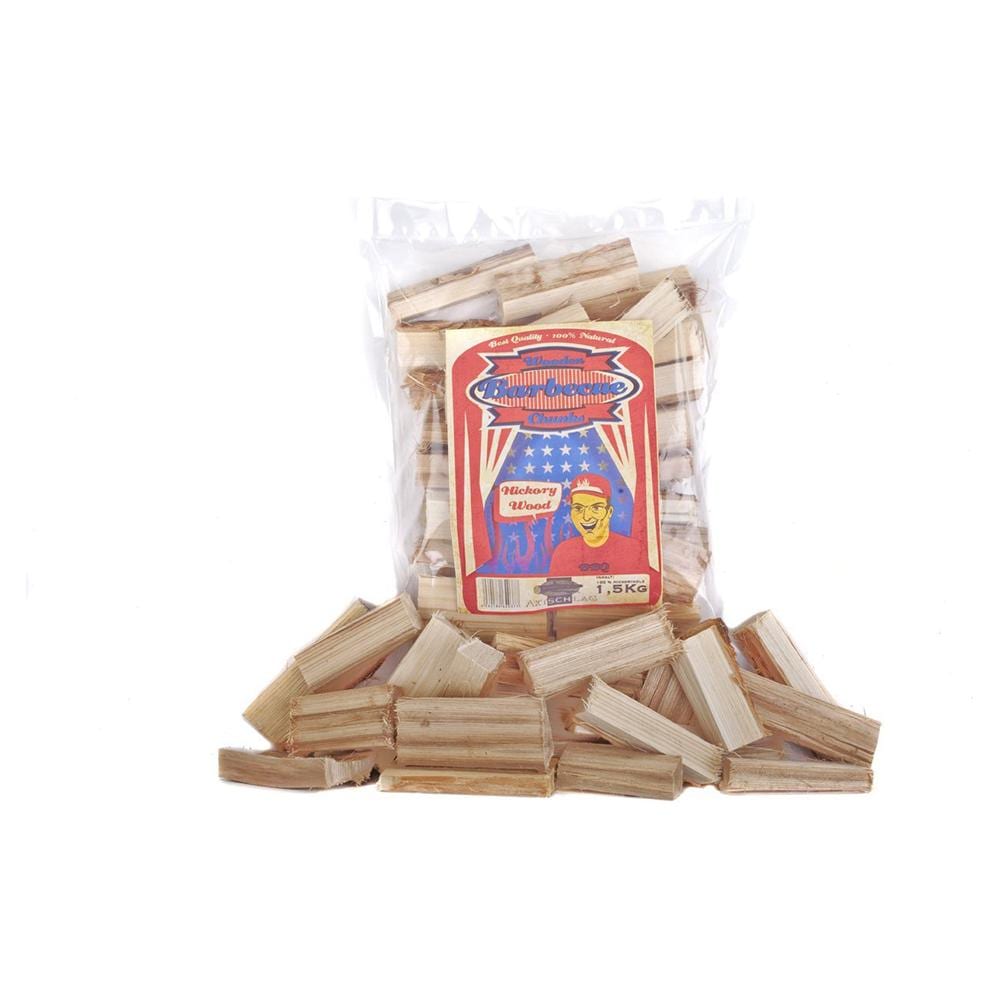 Legna Da Affumicatura Chunks Hickory Axtschlag 1,5kg - Foto 1