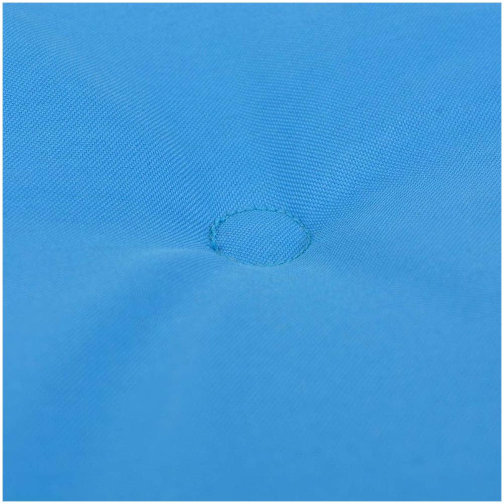 2 pz Cuscini per Sedie da Giardino Blu 120x50x4 cm - Foto 2