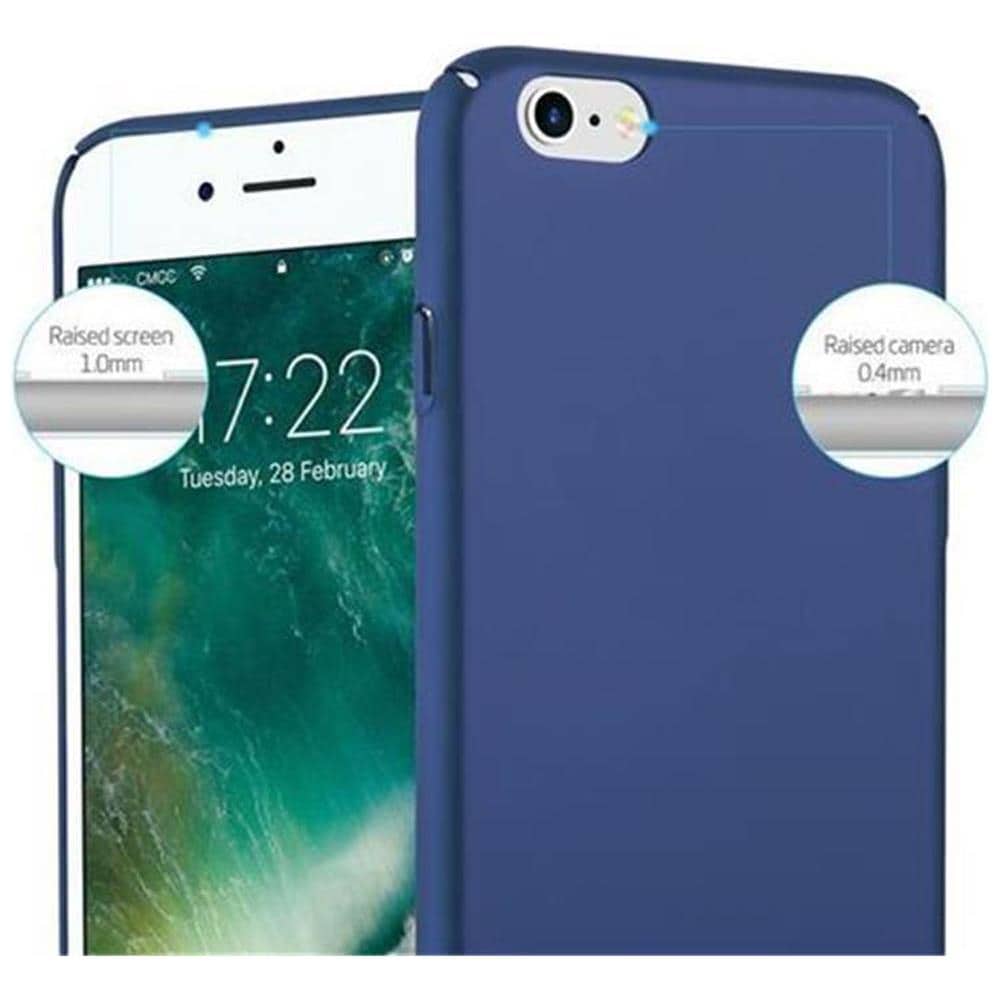 Cadorabo Custodia Compatibile Con Apple Iphone 6 Plus / Iphone 6s Plus In Azzurro Metallo - Hard Case Coperchio Protettivo In Look Metallico Contro I Graffi E Gli Urti - Foto 7