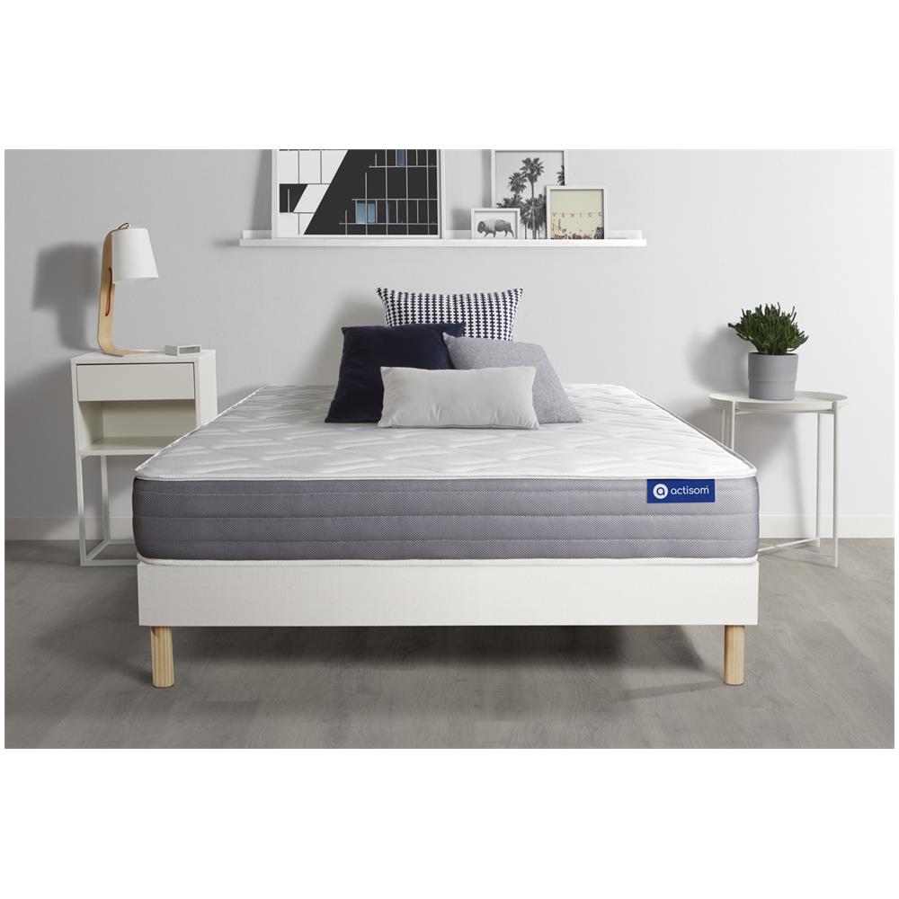Kit Rete E Materasso Matrimoniale Actilatex Dream 160x210cm - Spessore : 22cm - Lattice E Memory Foam - Moderatamente Rigido - Foto 2