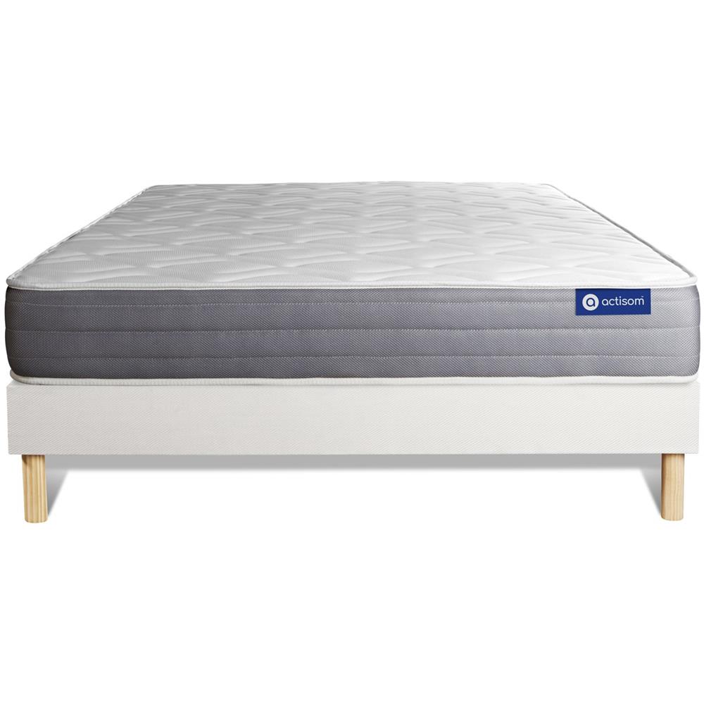 Kit Rete E Materasso Matrimoniale Actilatex Dream 160x210cm - Spessore : 22cm - Lattice E Memory Foam - Moderatamente Rigido - Foto 1