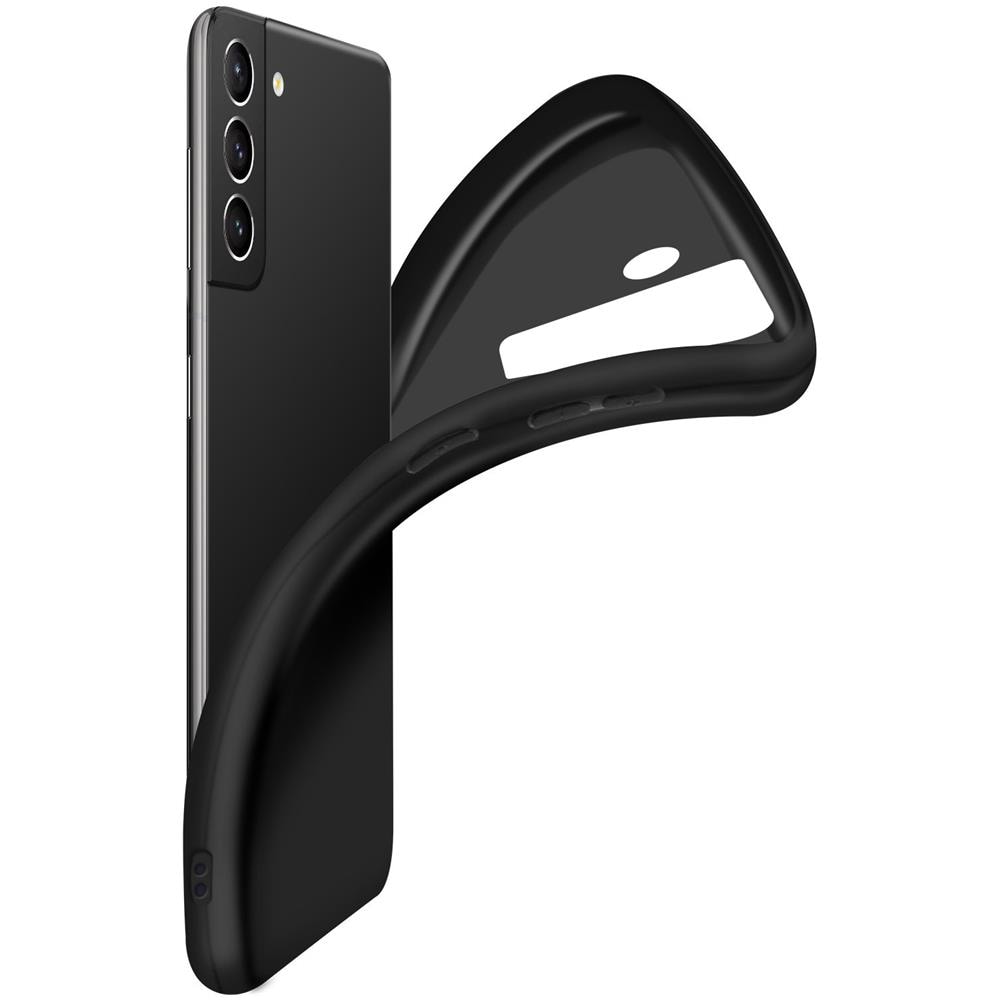 Cover Samsung Galaxy S21 Plus Silicone Antishock Nero - Foto 2