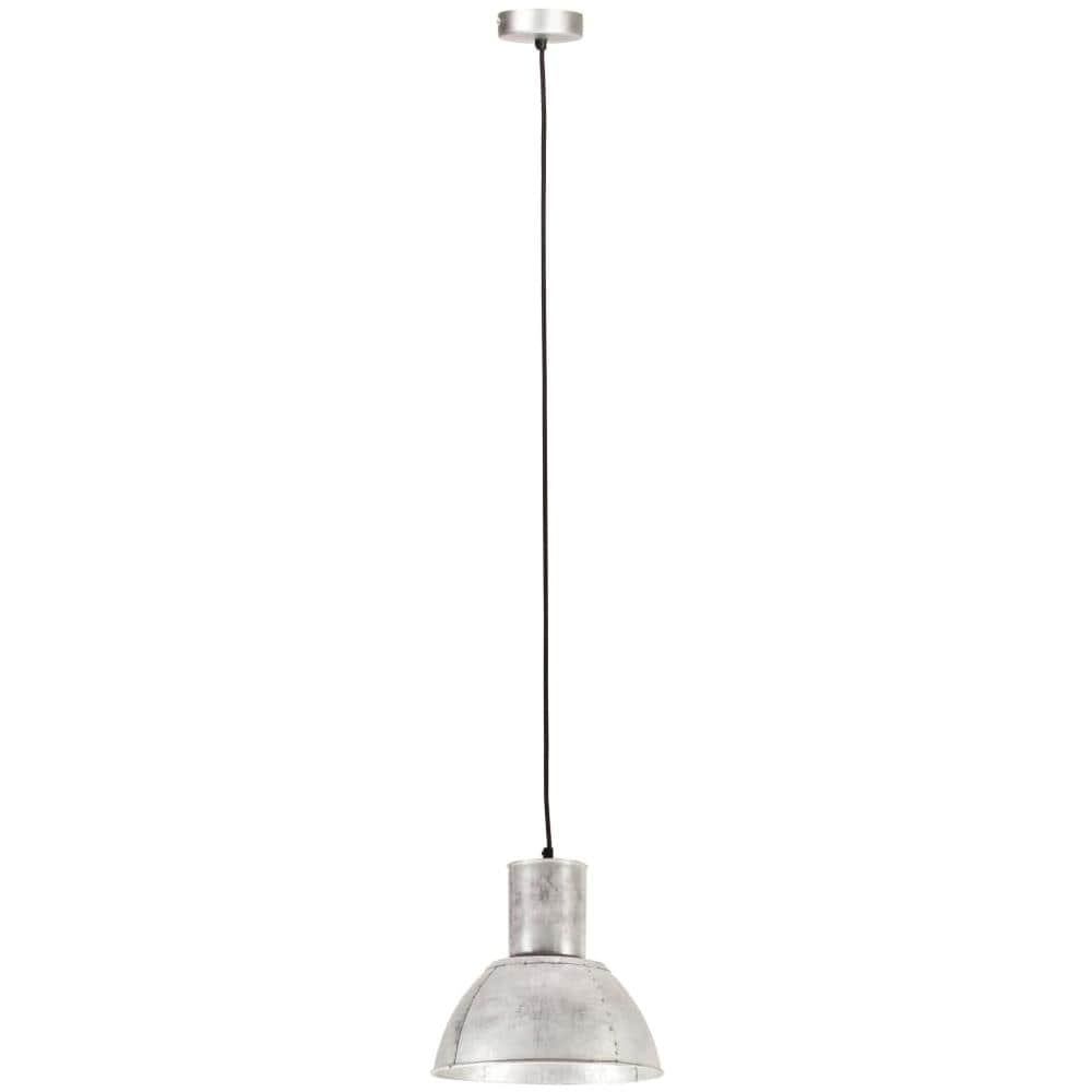 Lampada A Sospensione 25 W Argento Rotonda 28,5 Cm E27 - Foto 2