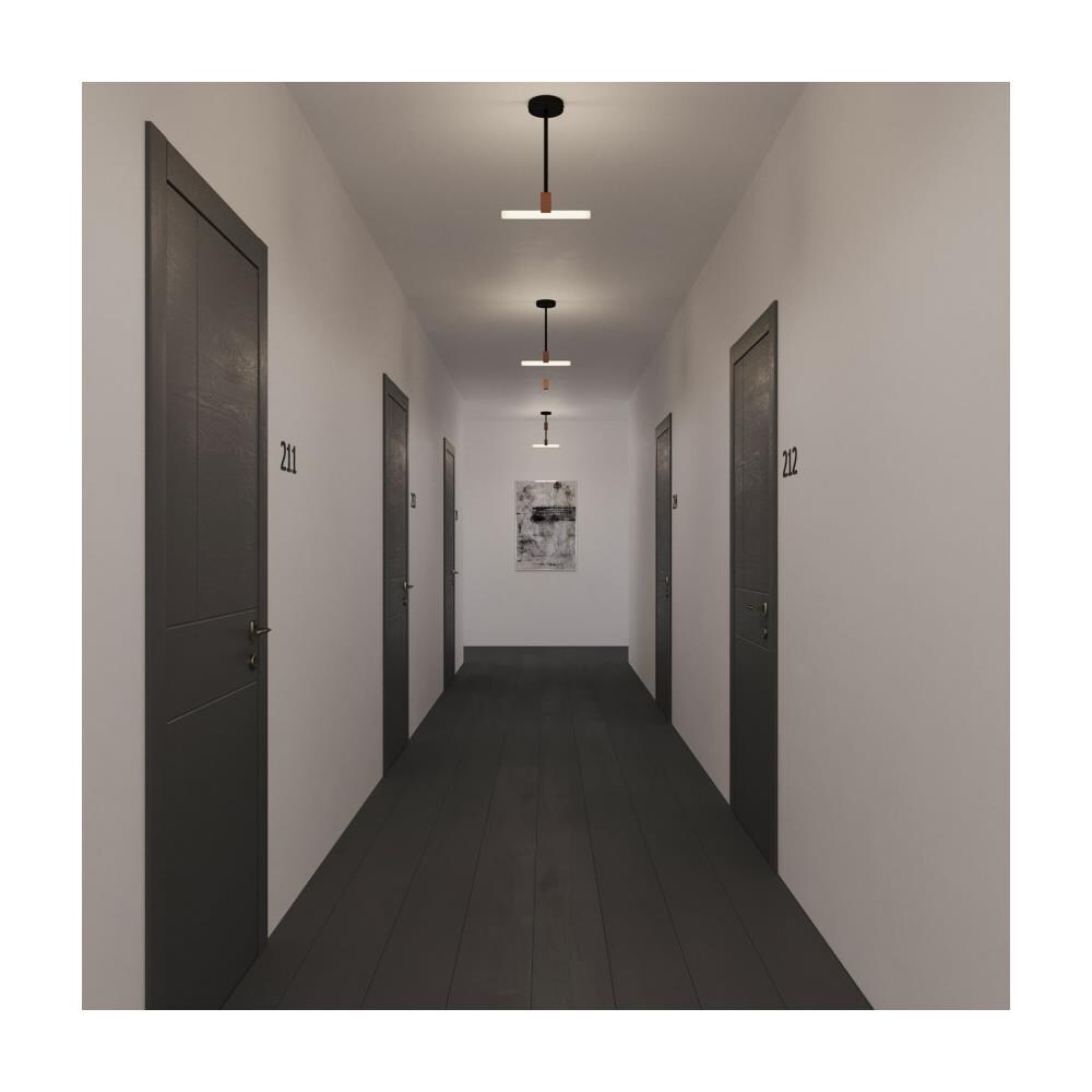 Lampada Da Soffitto Modello Apm1vne30s14dras Con Portalampada Syntax® Latón Metallo - Foto 1