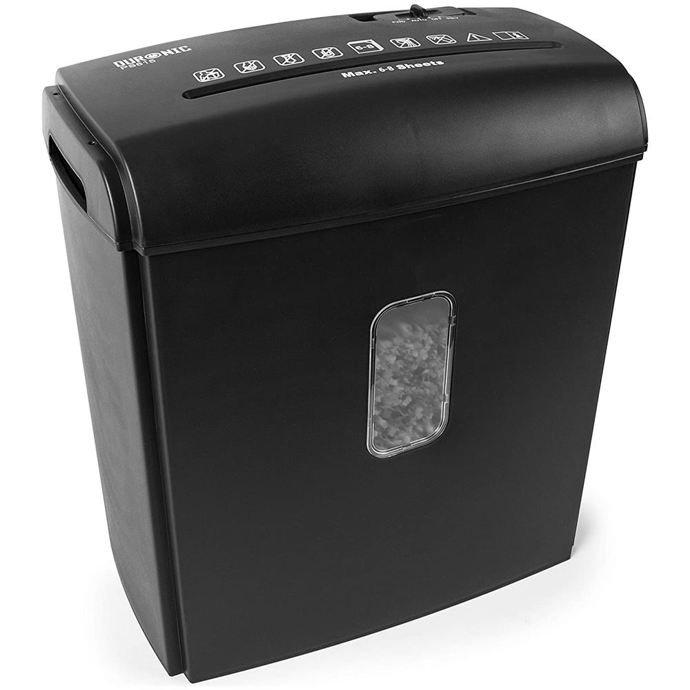 Ps815 Distruggidocumenti | 8 Fogli A4 Taglio Incrociato250 W | Capacità 15 L | Gdpr: Protegge Dal Furto Di Dati | Livello Di Sicurezza P-4 - Foto 1