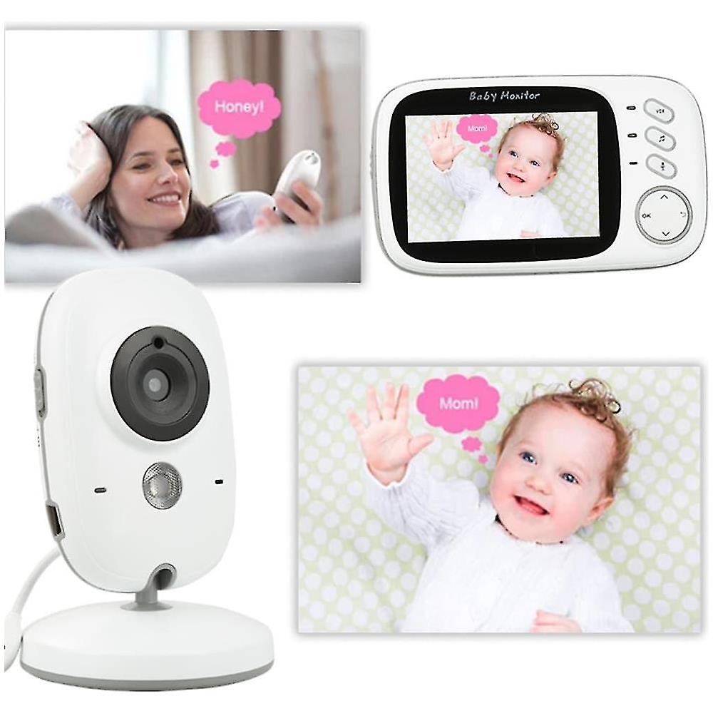Telecamera Baby Monitor Wireless -visione Notturna Notturna Walkie Talkie 3.2 - Foto 5