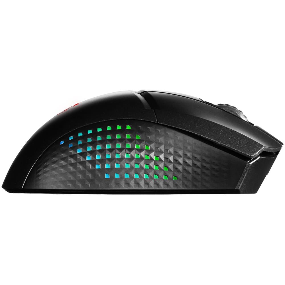 Mouse GM51 da Gioco Leggero Ottico 6 Tasti 26000 DPI Colore Nero - Foto 8