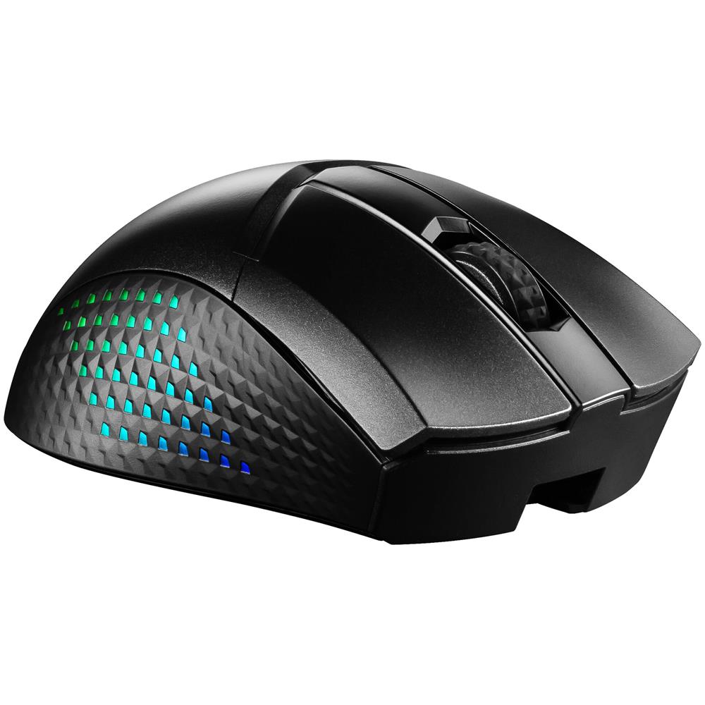 Mouse GM51 da Gioco Leggero Ottico 6 Tasti 26000 DPI Colore Nero - Foto 2