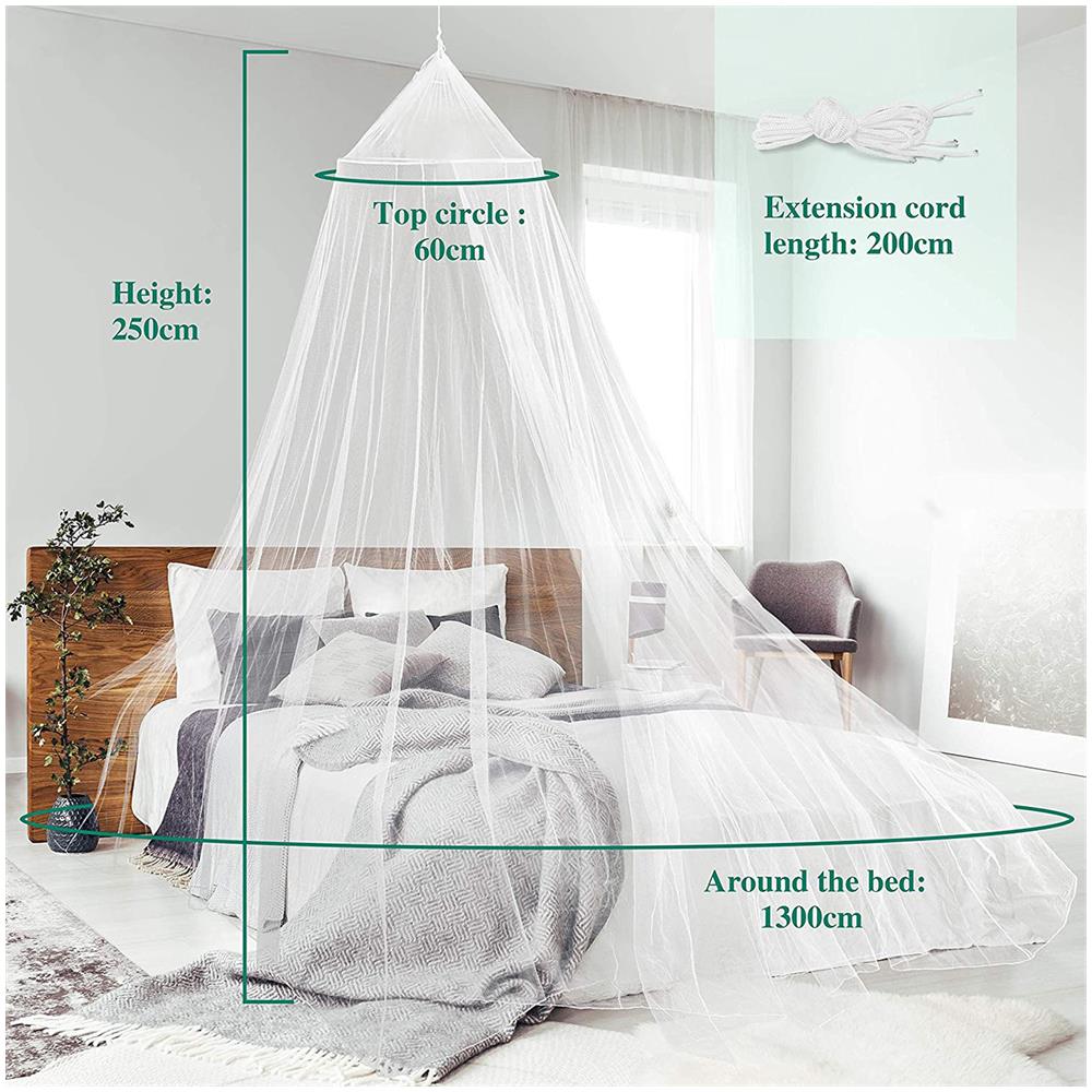 Letto A Baldacchino Zanzariera White - Foto 2