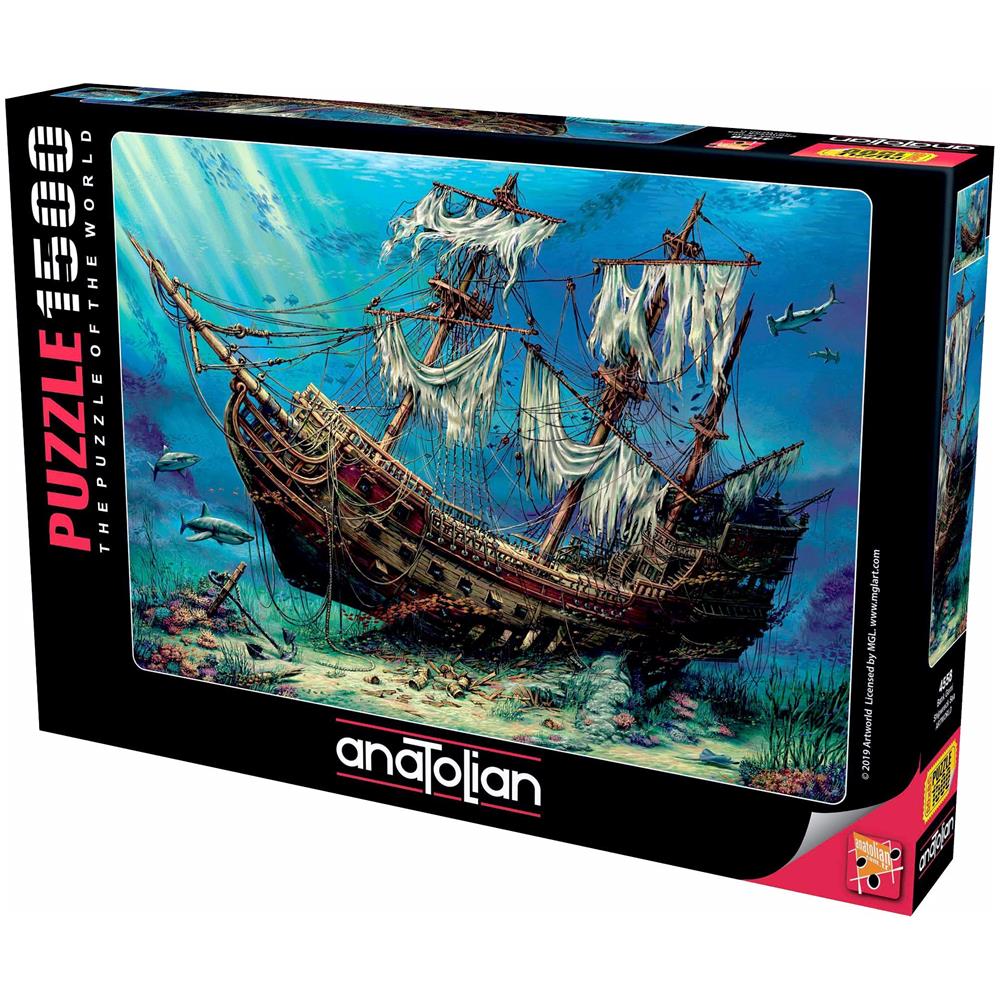 Puzzle Anatolico - Mare Del Naufragio, Puzzle Da 1500 Pezzi, #4558 (ana4558) Multicolor - Foto 1