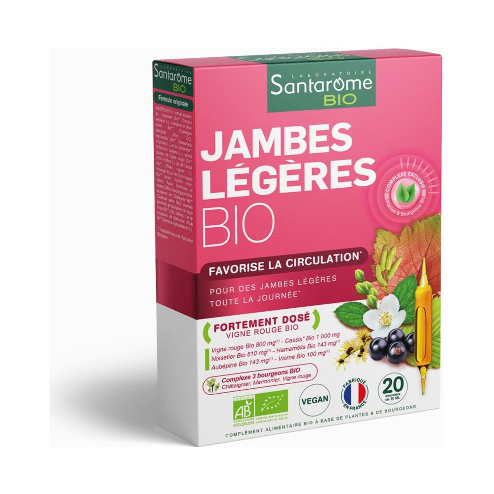 Organic Gambe Leggere 20 Fiale Favorisce La Circolazione - Foto 1
