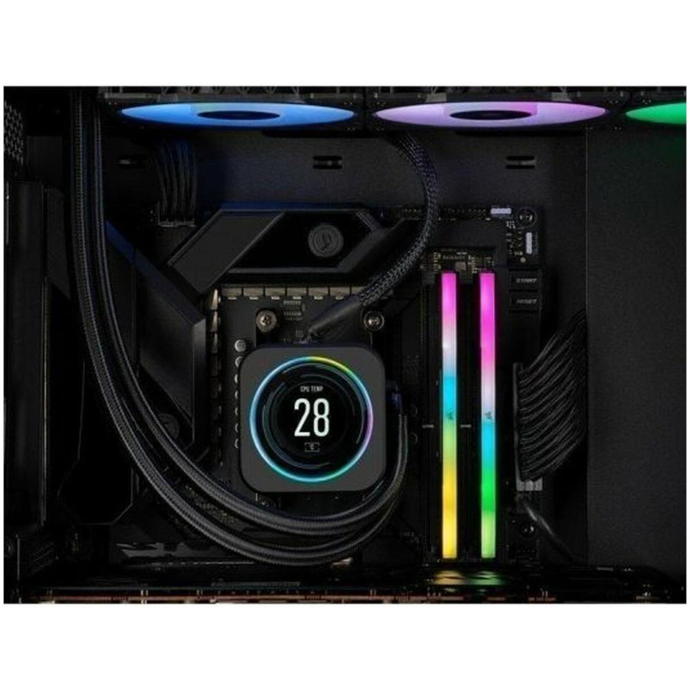 Memoria DIMM Vengeance RGB CMH32GX5M2B6400C36 32 GB (2 x 16 GB) DDR5 6400 MHz CL36 - Foto 4