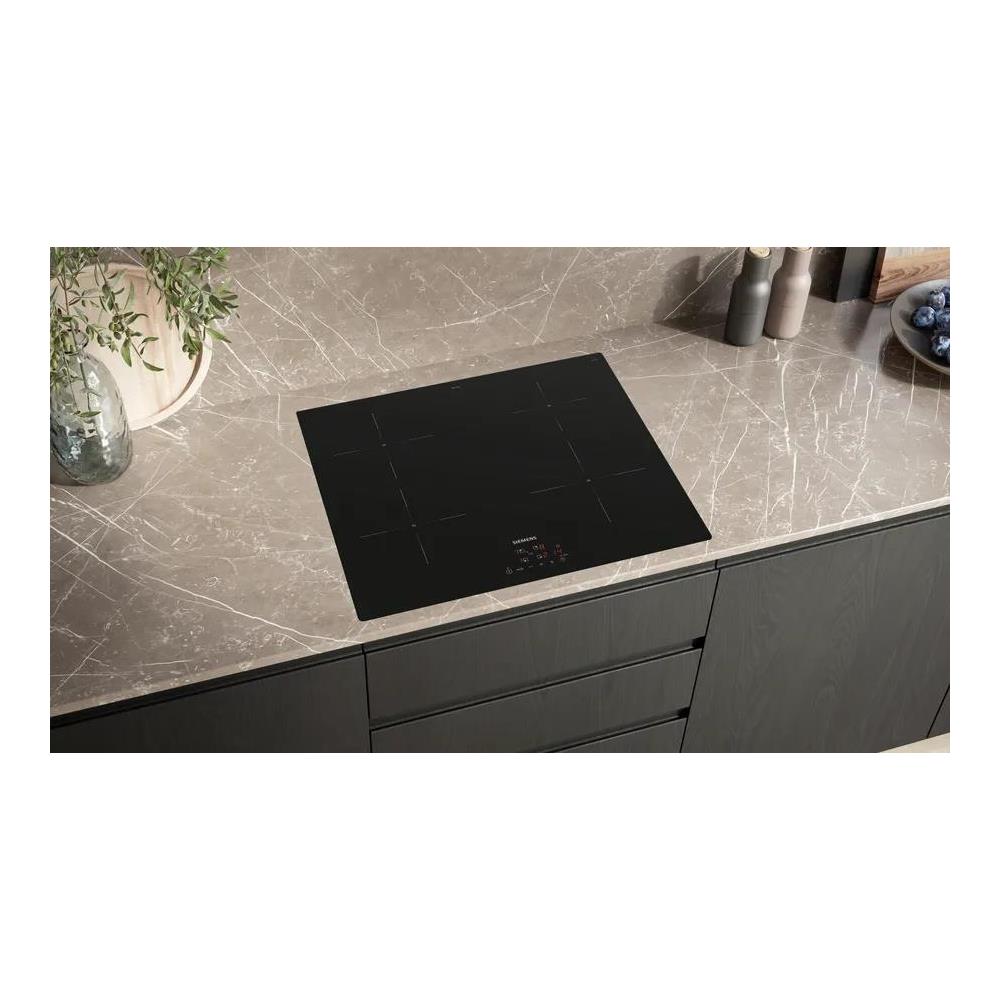 Piano Cottura EU611BEB5E a Induzione 4 Zone Cottura da 60 cm Colore Nero - Foto 5