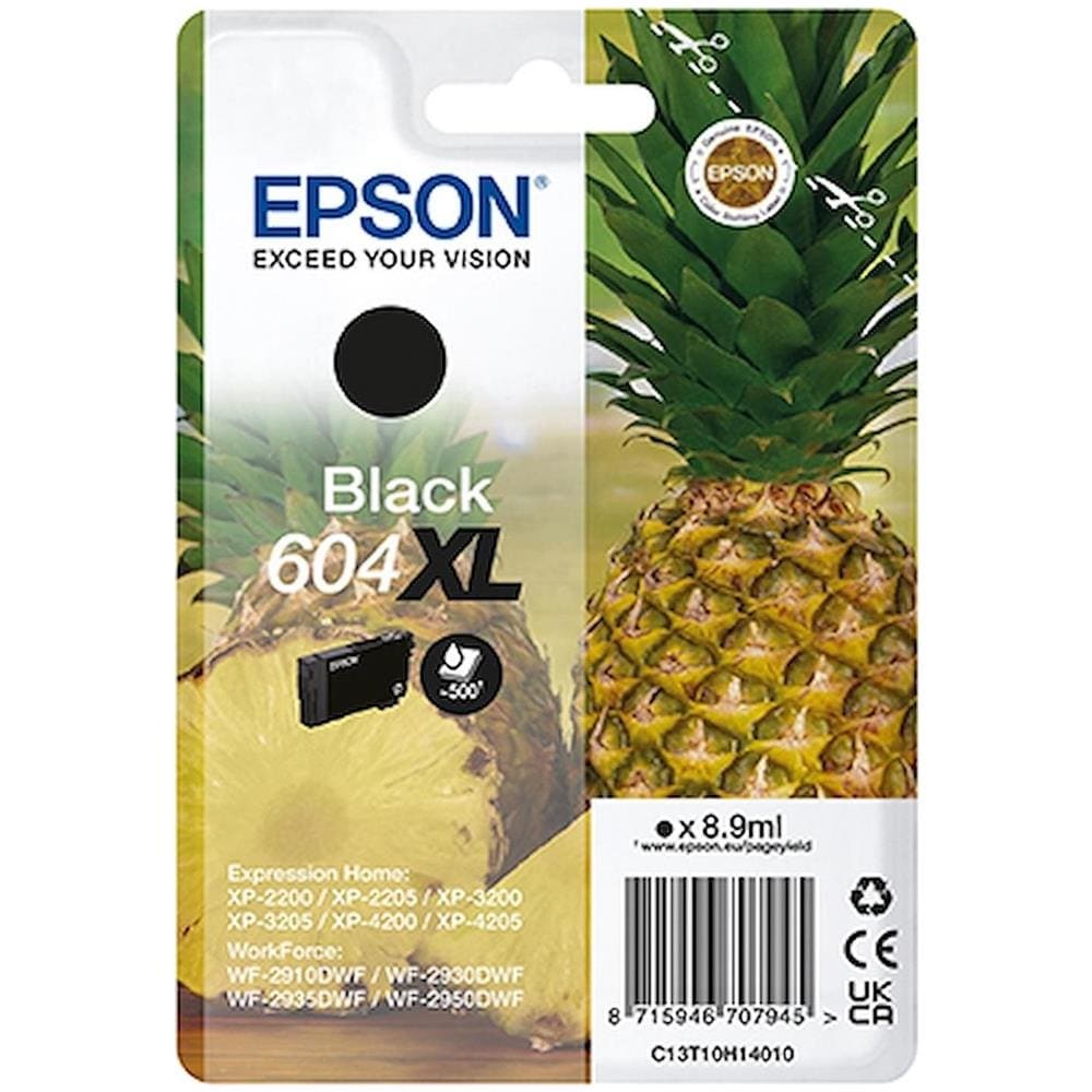 Cartuccia serie ananas 604 XL nero per XP-2200 XP-2205 XP-3200 XP-3205 XP-4200 - Foto 1