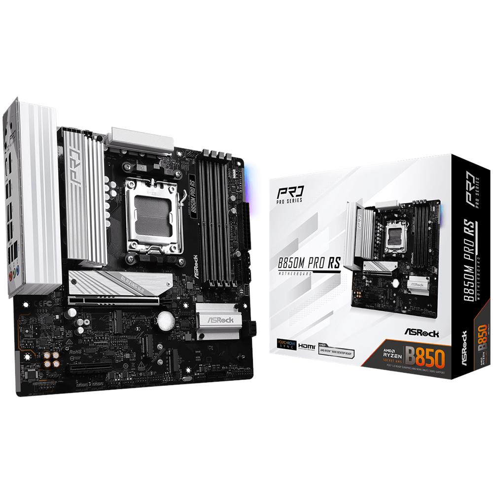 B850M Pro RS AMD B850 Socket AM5 micro ATX - Foto 6